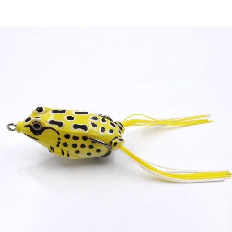 Лягушка-незацепляйка Namazu FROG, 55 мм, 8 г, цвет 16, YR Hooks (BN) #2 N-F55-8-16 (87645)
