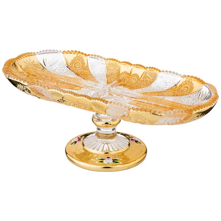Менажница "lefard gold glass" 30*14 см. высота=11 см. Lefard (195-162)