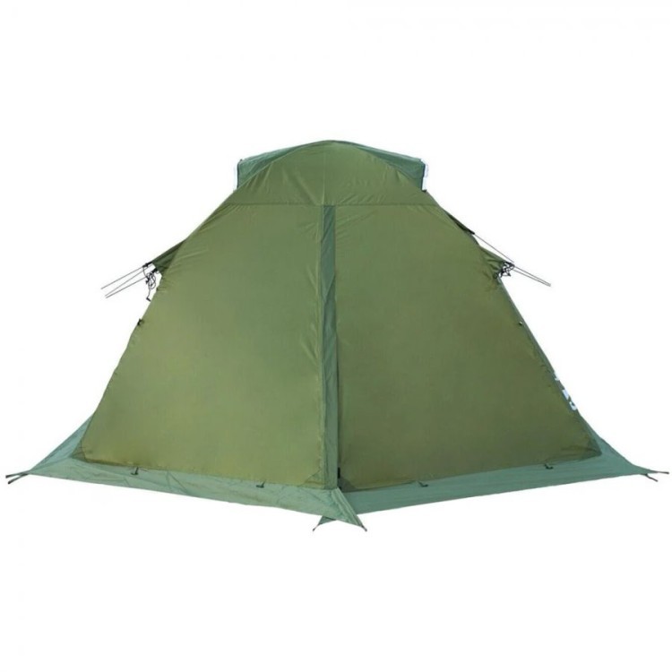 Палатка Tramp Mountain 4 V2 зеленая TRT-24 (88043)