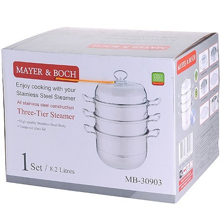 Мантоварка 4х-ярус. 28см.8,2л. Mayer&Boch (30903) Мантоварка 4х-ярус. 28см.8,2л. Mayer&Boch (30903)
