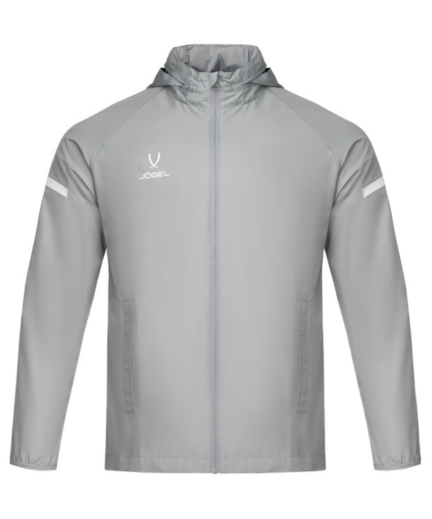 Куртка ветрозащитная JÖGEL CAMP 2 Rain Jacket, серый, детский (2113019) Куртка ветрозащитная JÖGEL CAMP 2 Rain Jacket, серый, детский (2113019)