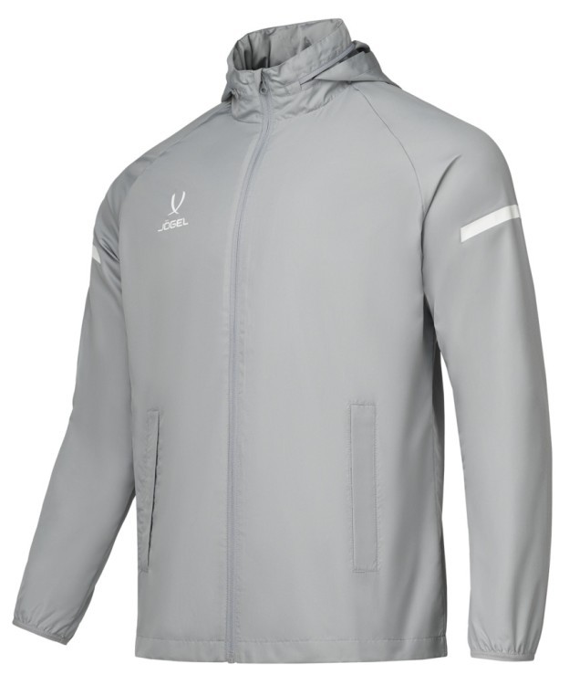 Куртка ветрозащитная JOGEL CAMP 2 Rain Jacket, серый, детский (2113015)