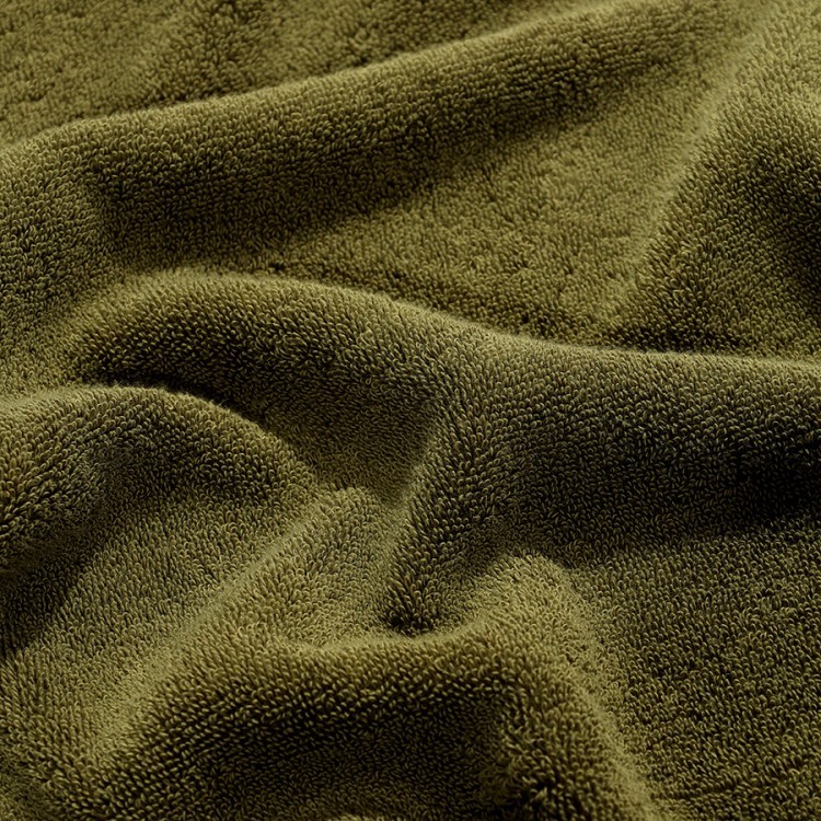 Полотенце для рук оливкового цвета из коллекции essential, 50х90 см (79191)