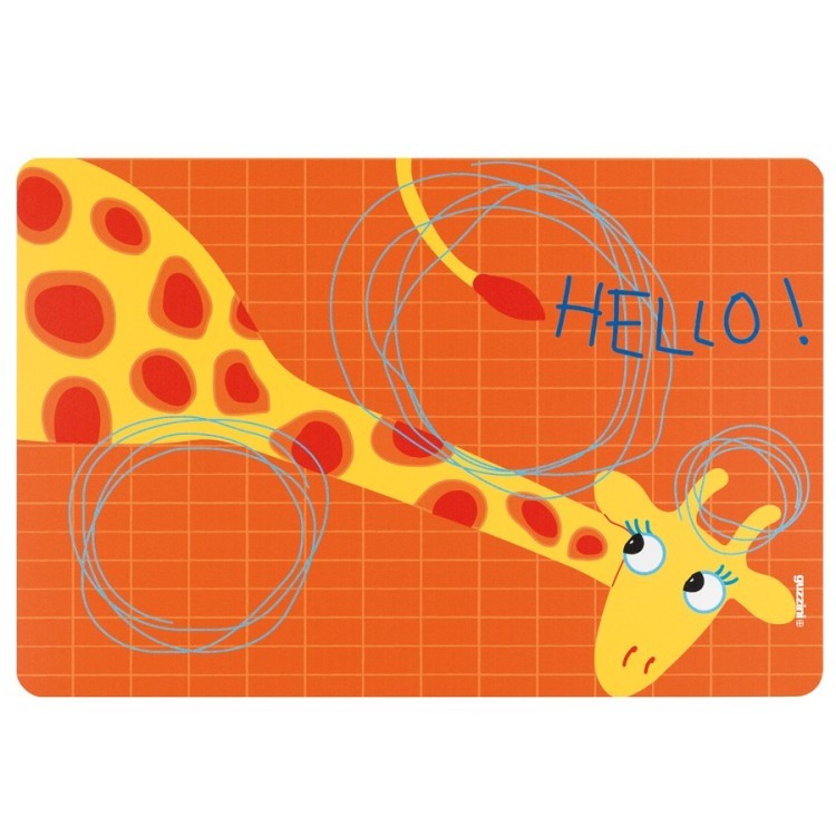 Салфетка подстановочная детская hello, Жираф (62172)