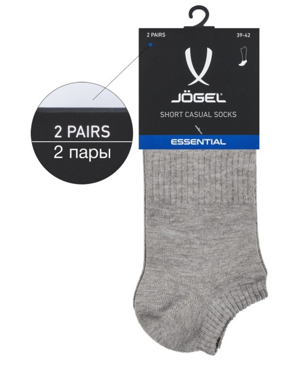 Носки низкие JÖGEL ESSENTIAL Short Casual Socks, меланжевый (1759246) Носки низкие JÖGEL ESSENTIAL Short Casual Socks, меланжевый (1759246)