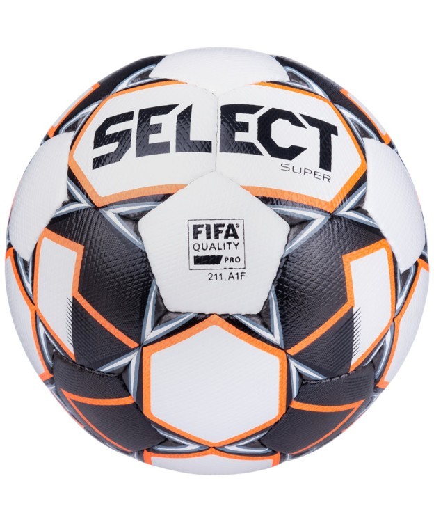 Мяч футзальный Futsal Master IMS 852508, №4, белый/оранжевый/черный (806948)
