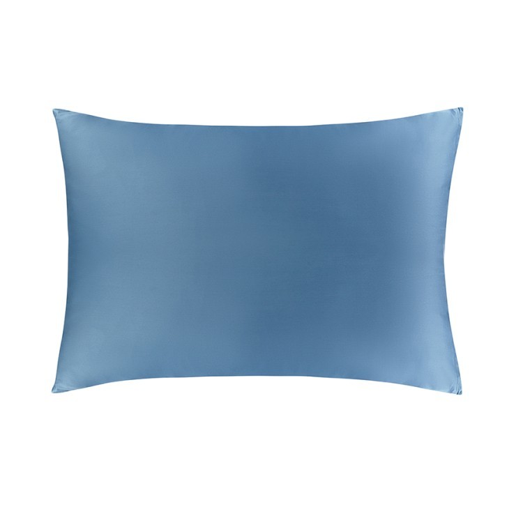 Комплект постельного белья из премиального сатина джинсово-синего цвета из коллекции essential, 200х220 см (79819)