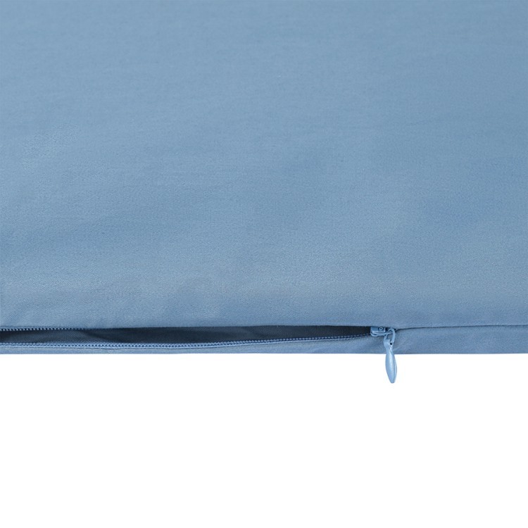 Комплект постельного белья из премиального сатина джинсово-синего цвета из коллекции essential, 200х220 см (79819)