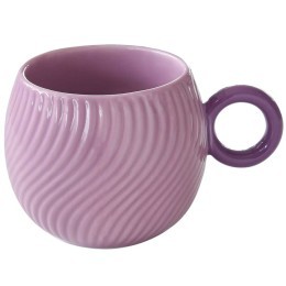Кружка waves, 350 мл, фиолетовая (80331)