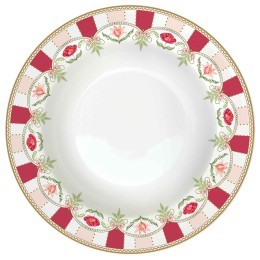 Тарелка глубокая flowery, 21,5 см (80349)