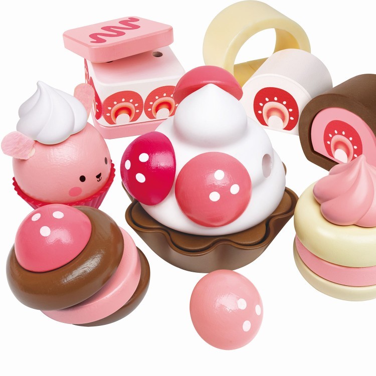 Игровой набор Серия "Пирожные", клубничный десерт (E3194_HP)