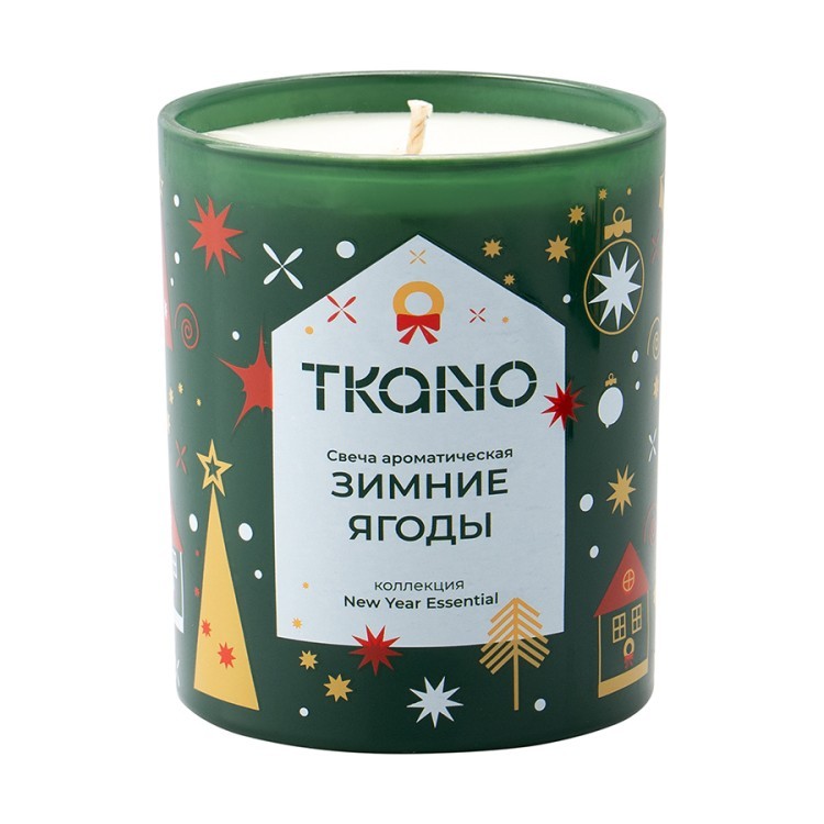 Свеча ароматическая Зимние ягоды из коллекции new year essential (81017)