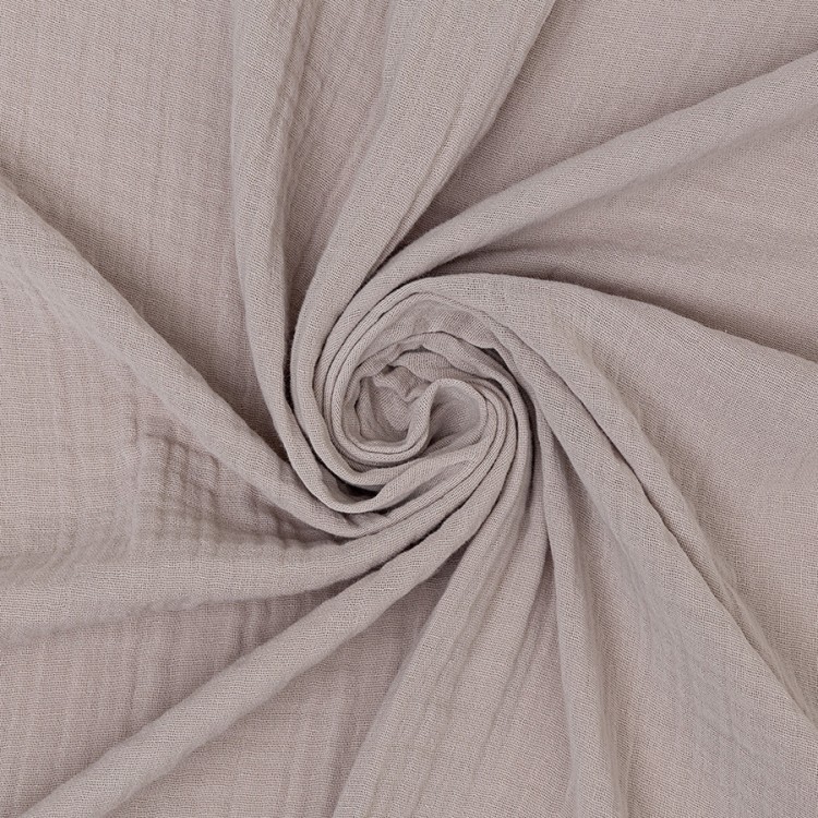 Штора из муслина бежево-серого цвета из коллекции essential, 150х290 см (77781) Штора из муслина бежево-серого цвета из коллекции essential, 150х290 см (77781)