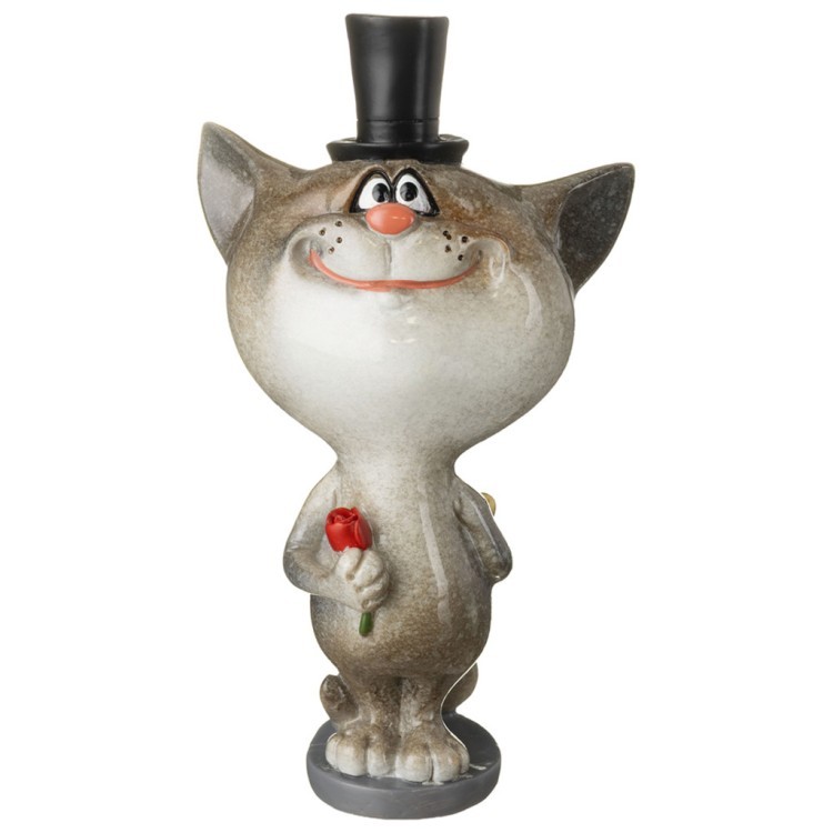 Фигурка "кот" 9,2*6,3*14 см Lefard (146-2384-11)