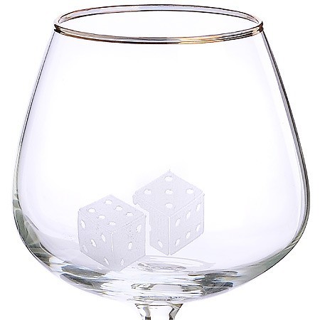 Набор 6 бокалов для бренди "Королевская лилия",410 мл " (EL76-1812)