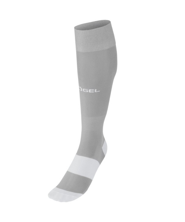 Гетры футбольные JÖGEL CAMP ADVANCED SOCKS, серый/белый (2126816)