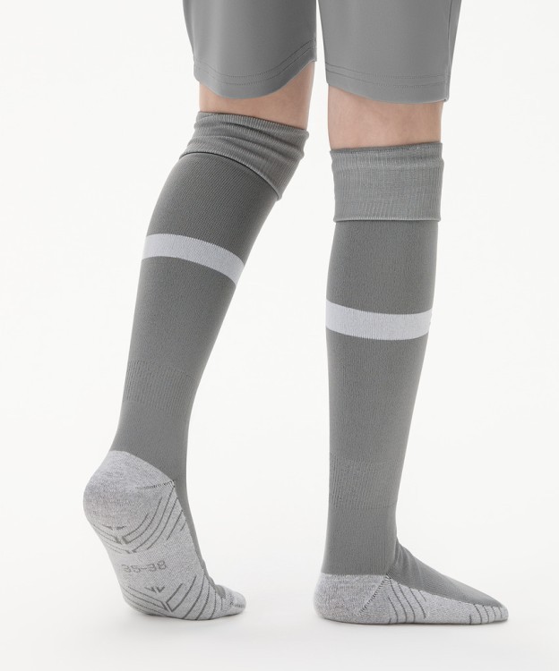 Гетры футбольные JOGEL CAMP ADVANCED SOCKS, серый/белый (2126817)