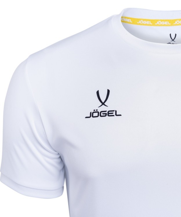 Футболка футбольная JÖGEL CAMP Origin, белый/черный (701754) Футболка футбольная JÖGEL CAMP Origin, белый/черный (701754)