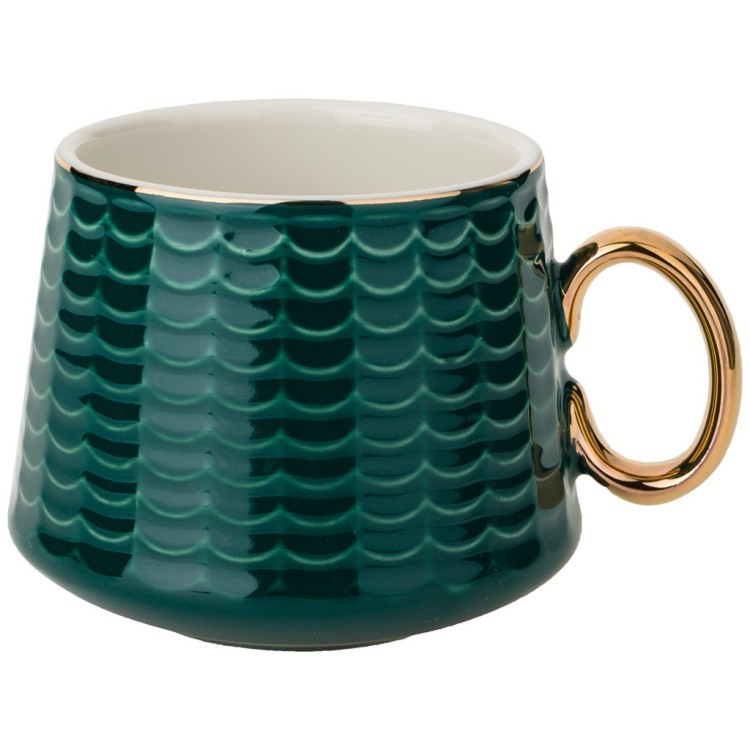Чайный набор на 4пер. 8пр. 220мл, темно-зеленый Lefard (91-055)