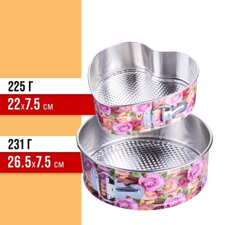 Набор 5в1 форм для выпечки 22х21х7,5 см / 24,5 х 7,5 см Mayer&Boch (28955-59-П) Набор 5в1 форм для выпечки 22х21х7,5 см / 24,5 х 7,5 см Mayer&Boch (28955-59-П)