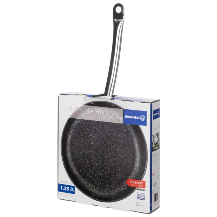 Сковорода korkmaz proline nero 22х4,5см / 1,25л KORKMAZ (902-005)