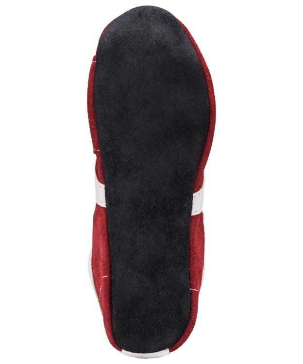 Обувь для самбо RS001/2, замша, красный (709653)