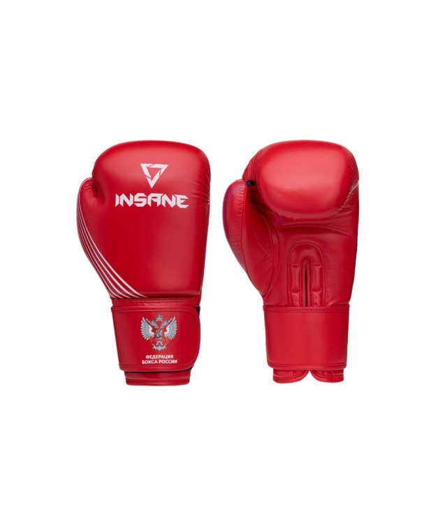 Перчатки боксерские INSANE RBF, красный, 10 oz (2127993)