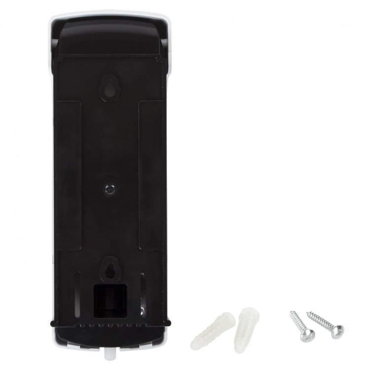 Дозатор для жидкого мыла Laima Professional Original наливной 0,8 л белый ABS-пластик 605774 (1) (90199)