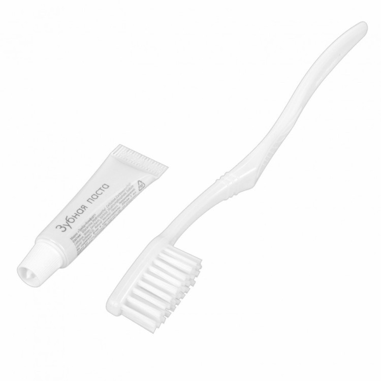 Зубной набор к-т 300 шт COMFORT LINE зубная щётка + зубная паста 5 г саше флоупак 608838 (1) (95714)