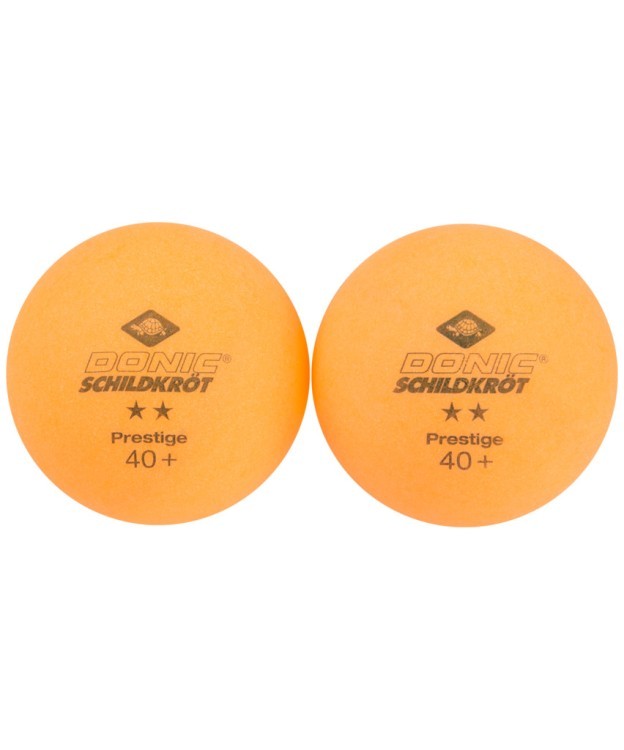 Мяч для настольного тенниса 2* Prestige, оранжевый, 6 шт. (657116)