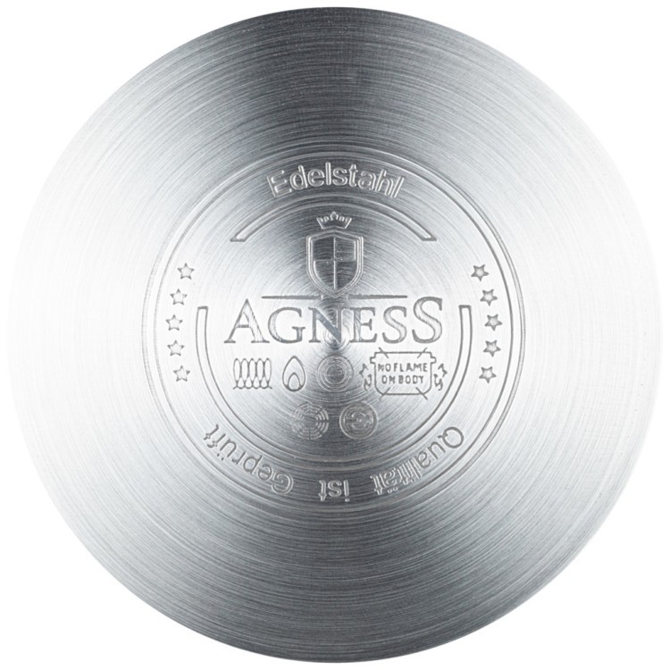Набор кастрюль agness "classic" со стеклянными крышками из 3 шт. 1,6/2,3/3,1 л Agness (914-230) Набор кастрюль agness "classic" со стеклянными крышками из 3 шт. 1,6/2,3/3,1 л Agness (914-230)