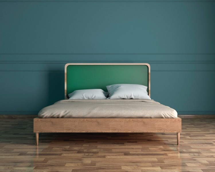 Кровать в Скандинавском стиле Ellipse 160*200 арт EL16G EL16G-ET