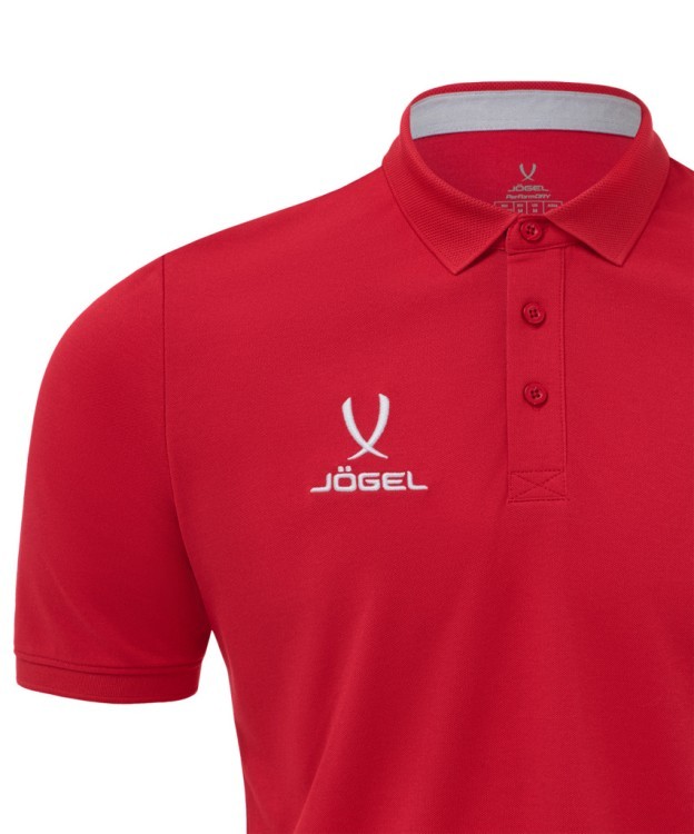 Поло JÖGEL PREMIER PerFormDRY CVC Polo, красный (2122878) Поло JÖGEL PREMIER PerFormDRY CVC Polo, красный (2122878)