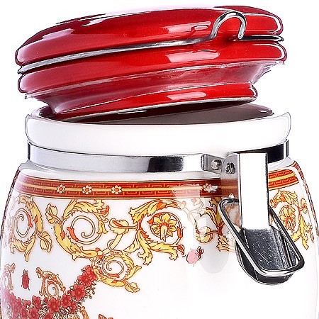 Банка для сыпучих 700мл Романтика дол/металл LR (30773) Банка для сыпучих 700мл Романтика дол/металл LR (30773)