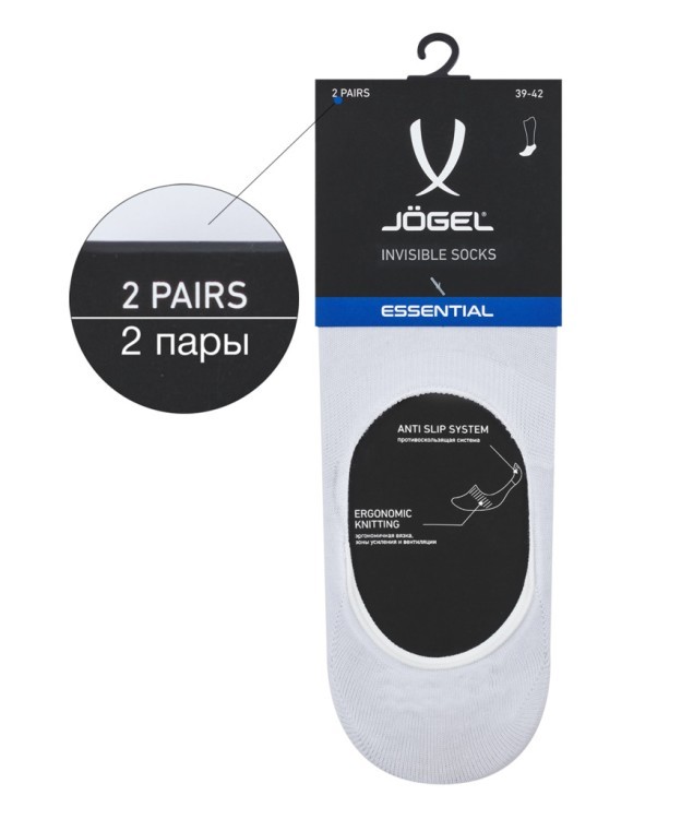 Носки ESSENTIAL Invisible Socks, белый (1759218) Носки ESSENTIAL Invisible Socks, белый (1759218)