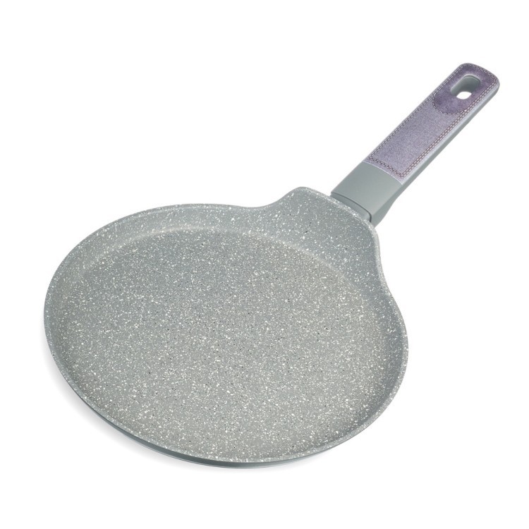 Сковорода блинная с антипригарным покрытием pfluon marble, 22*4,3 см Agness (902-124) Сковорода блинная с антипригарным покрытием pfluon marble, 22*4,3 см Agness (902-124)