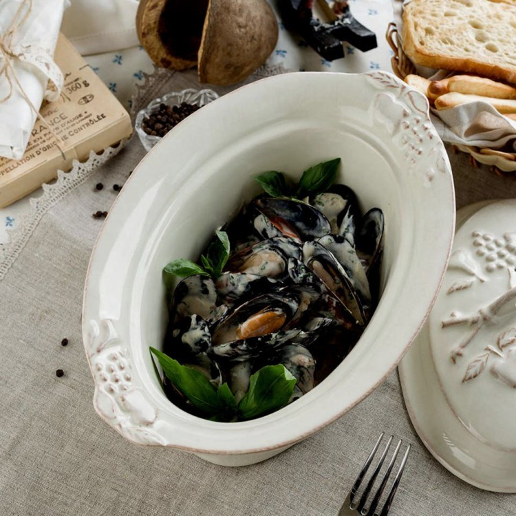 Кружка MA226-CRM(MC091-00201I), керамика, Cream, CASAFINA BY COSTA NOVA