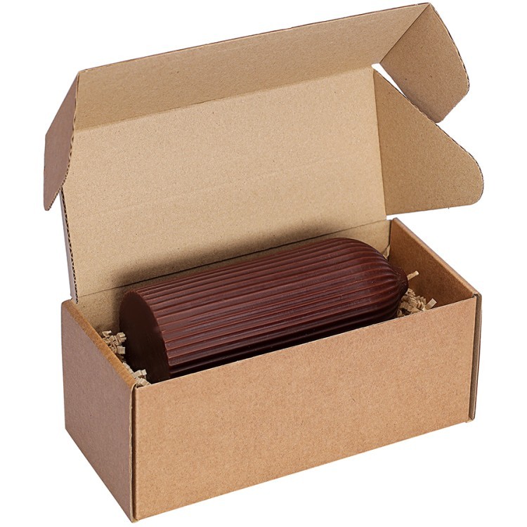 Свеча декоративная коричневого цвета из коллекции edge, 16,5 см (77857)