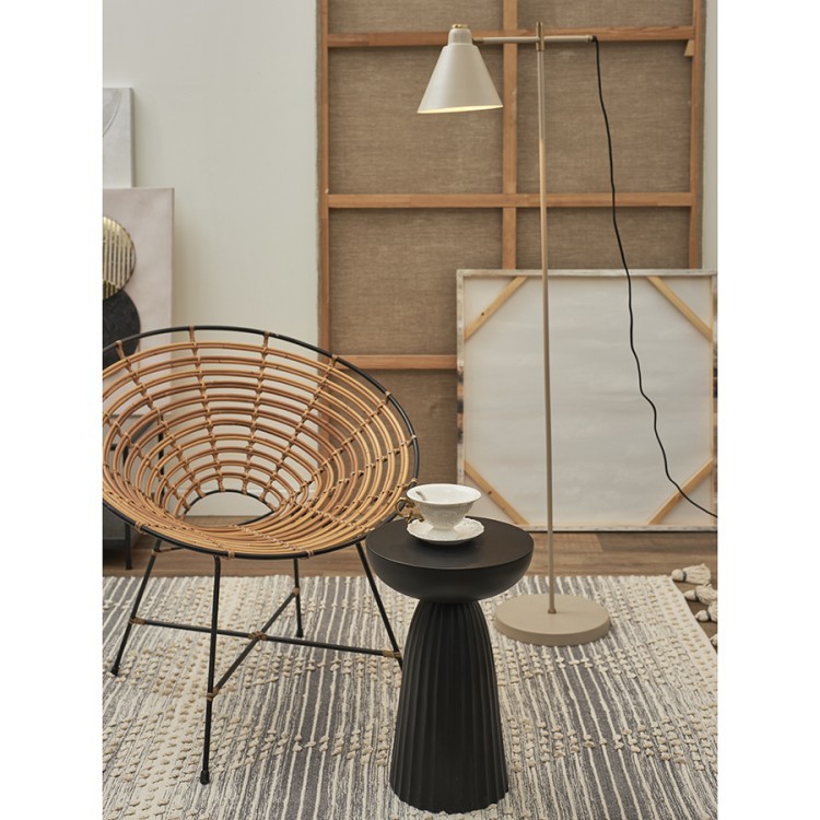 Столик приставной ujev, D30,5 см, черный (80163)