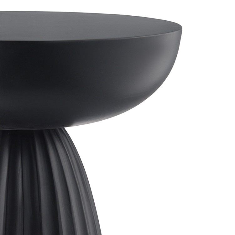 Столик приставной ujev, D30,5 см, черный (80163)