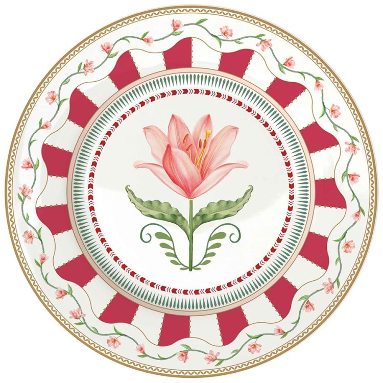Тарелка десертная flowery, 19,2 см (80351)