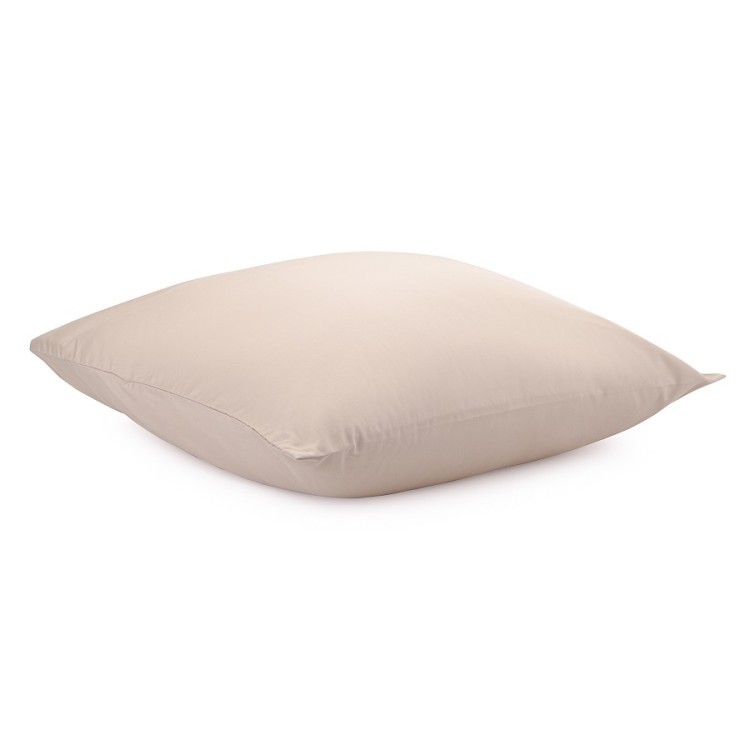 Набор из двух наволочек из сатина бежевого цвета из коллекции essential, 70х70 см (70523)
