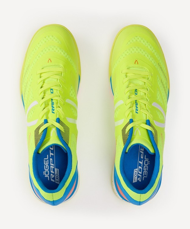 Бутсы зальные JÖGEL RAPTOR IN Green/blue (2118364) Бутсы зальные JÖGEL RAPTOR IN Green/blue (2118364)