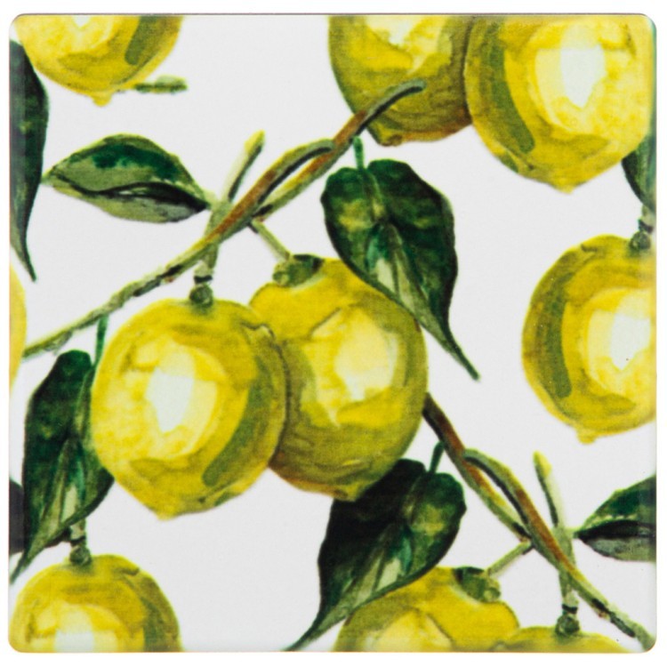 Подставка под горячее коллекция "лимоны" 10*10 см Lefard (229-610)
