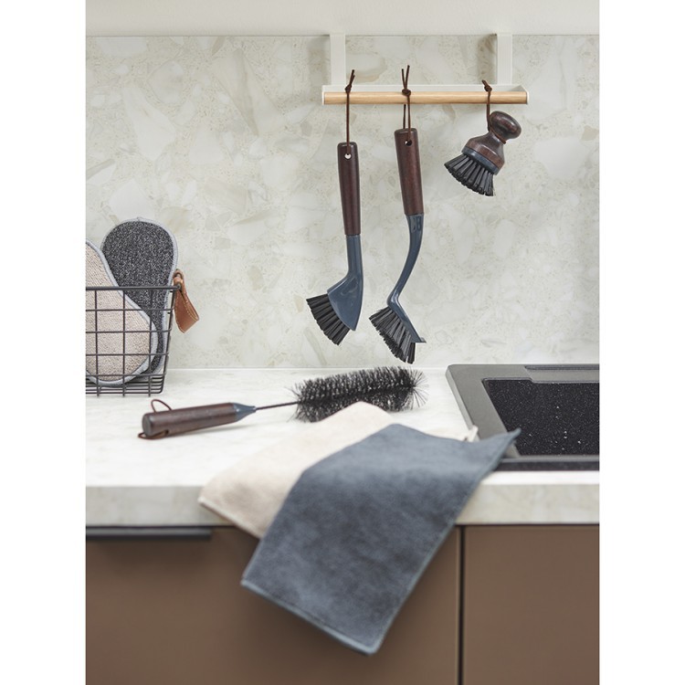 Набор салфеток из микрофибры cozy clean, 30х30 см, темно-серые, 3 шт. (77398)
