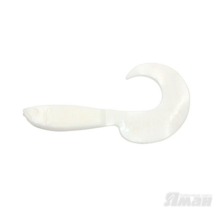 Твистер Yaman Mermaid Tail, 5" цвет 01 - White, 5 шт Y-MT5-01 (70618)