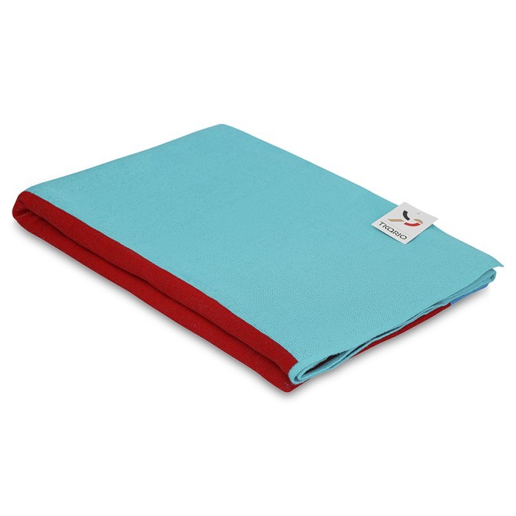 Плед из хлопка по мотивам нанайских орнаментов из коллекции cultural heritage, 130х180 см (76781)