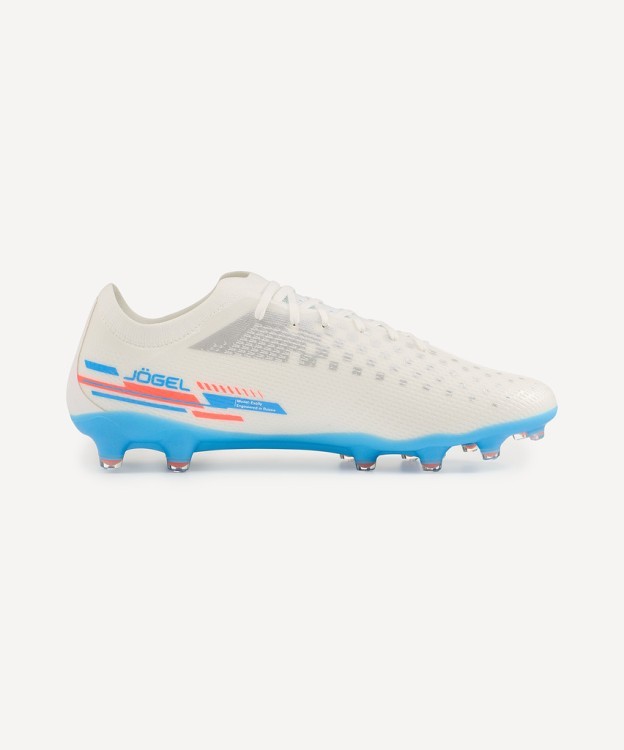 Бутсы футбольные JÖGEL Evofly FG Pro White/blue (2117889)