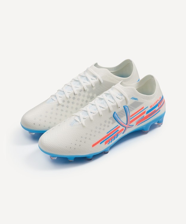 Бутсы футбольные JÖGEL Evofly FG Pro White/blue (2117889)