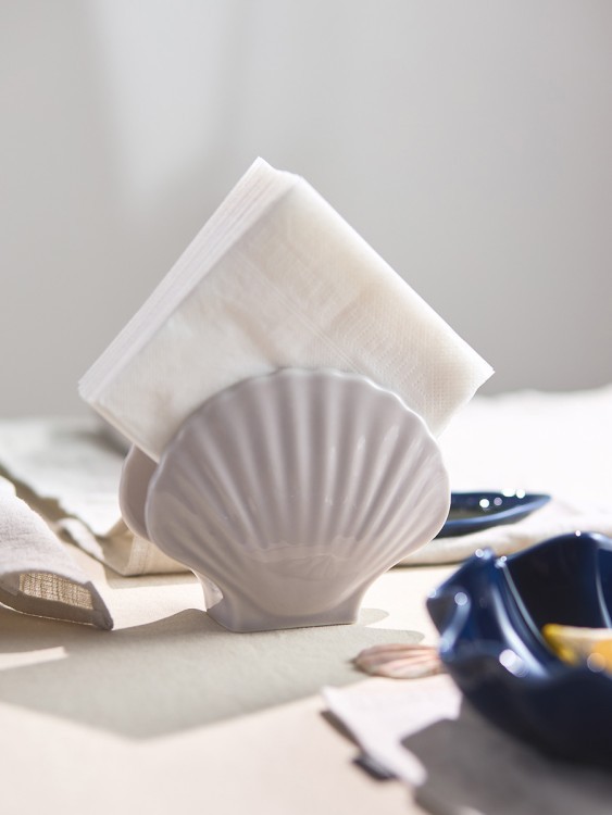 Салфетница pearl серого цвета из коллекции sea treasures (78792) Салфетница pearl серого цвета из коллекции sea treasures (78792)